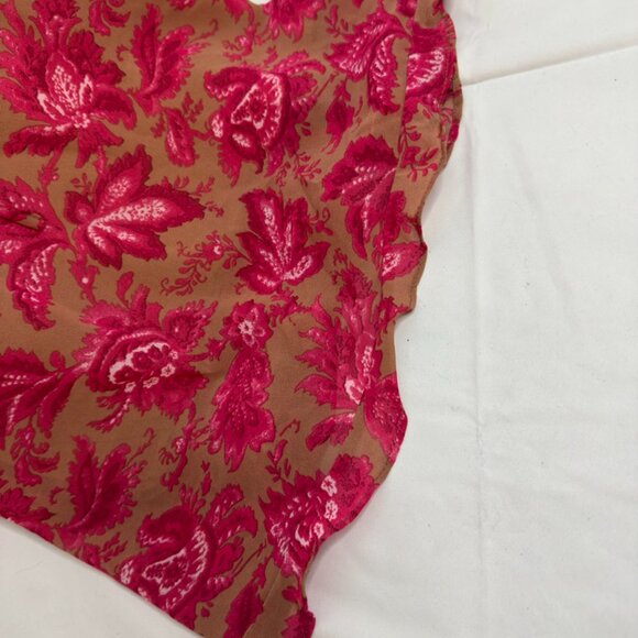 White Fox Boutique Spaghetti-Strap Dress Pink & Tan - Picture 4 of 12